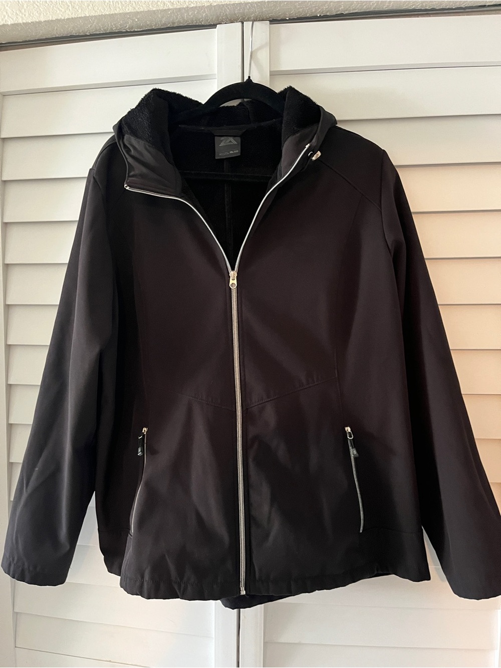 ZeroXposur Black Hooded lined Full-Zip All Weather Jacket